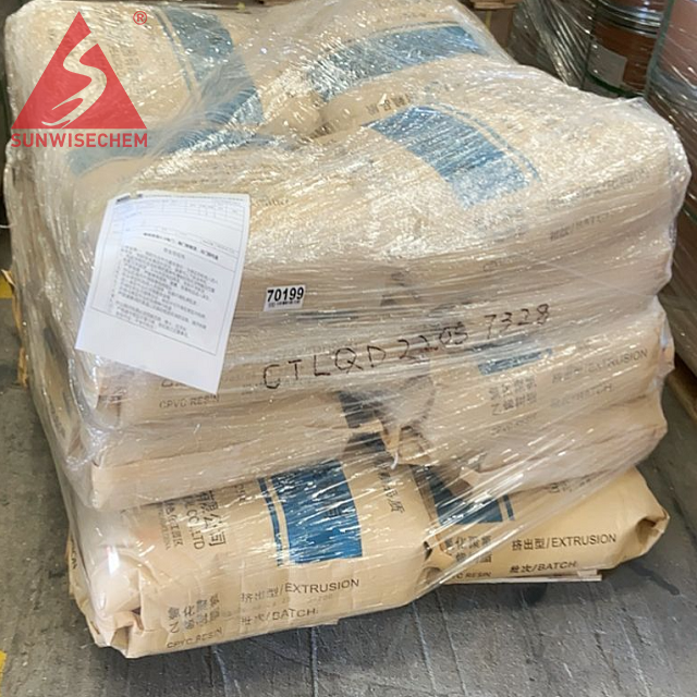 CPVC Resin SW-J700 SW-Z500 Chlorinated Polyvinyl Chloride CAS 68648-82-8