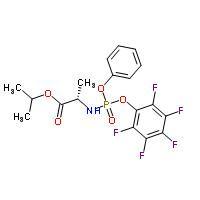 High Quality N-[ (S) - (2, 3, 4, 5, 6-pentafluorophenoxy) Phenoxyphosphinyl]-L-Alanine 1-Methylethyl Ester CAS No. 1334513-02-8