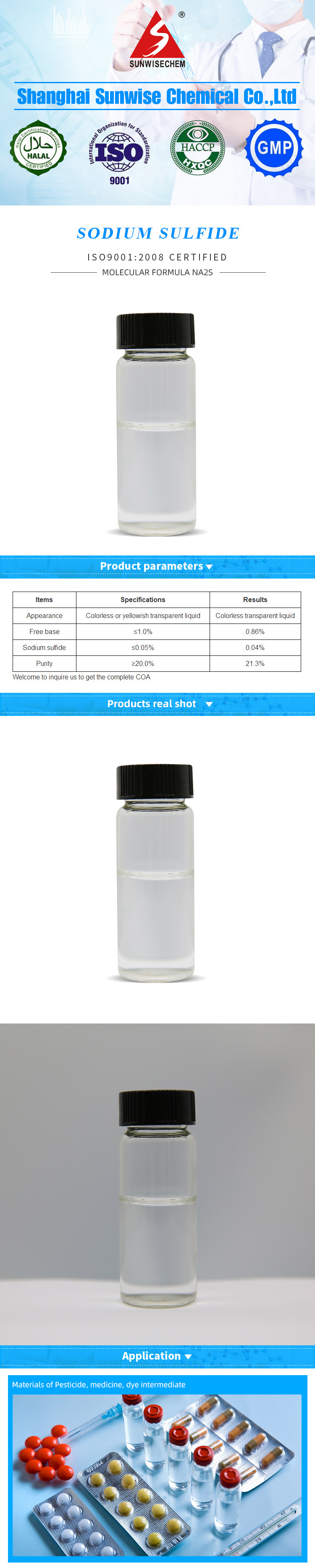 Sodium Thiomethoxide Powder 99% CAS No. 5188-07-8, Good Price