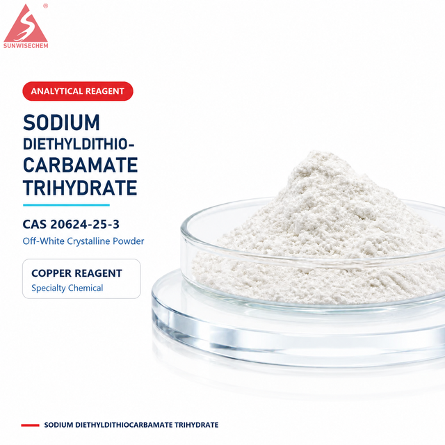Sodium Diethyldithiocarbamate Trihydrate CAS 20624-25-3